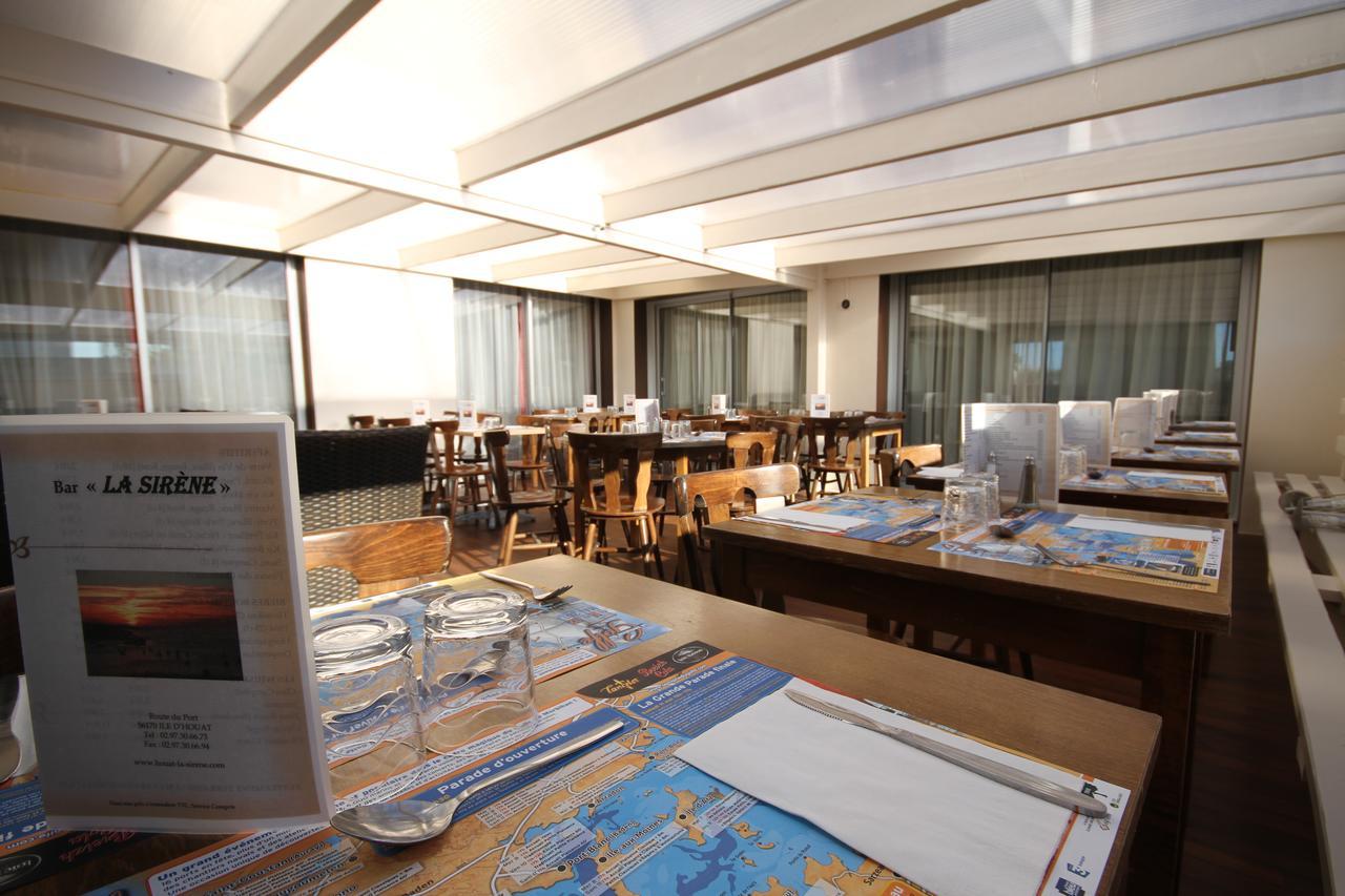 Hôtel H\u00F4tel La Sir\u00E8ne à Île-d'Île-d'Houat Extérieur photo